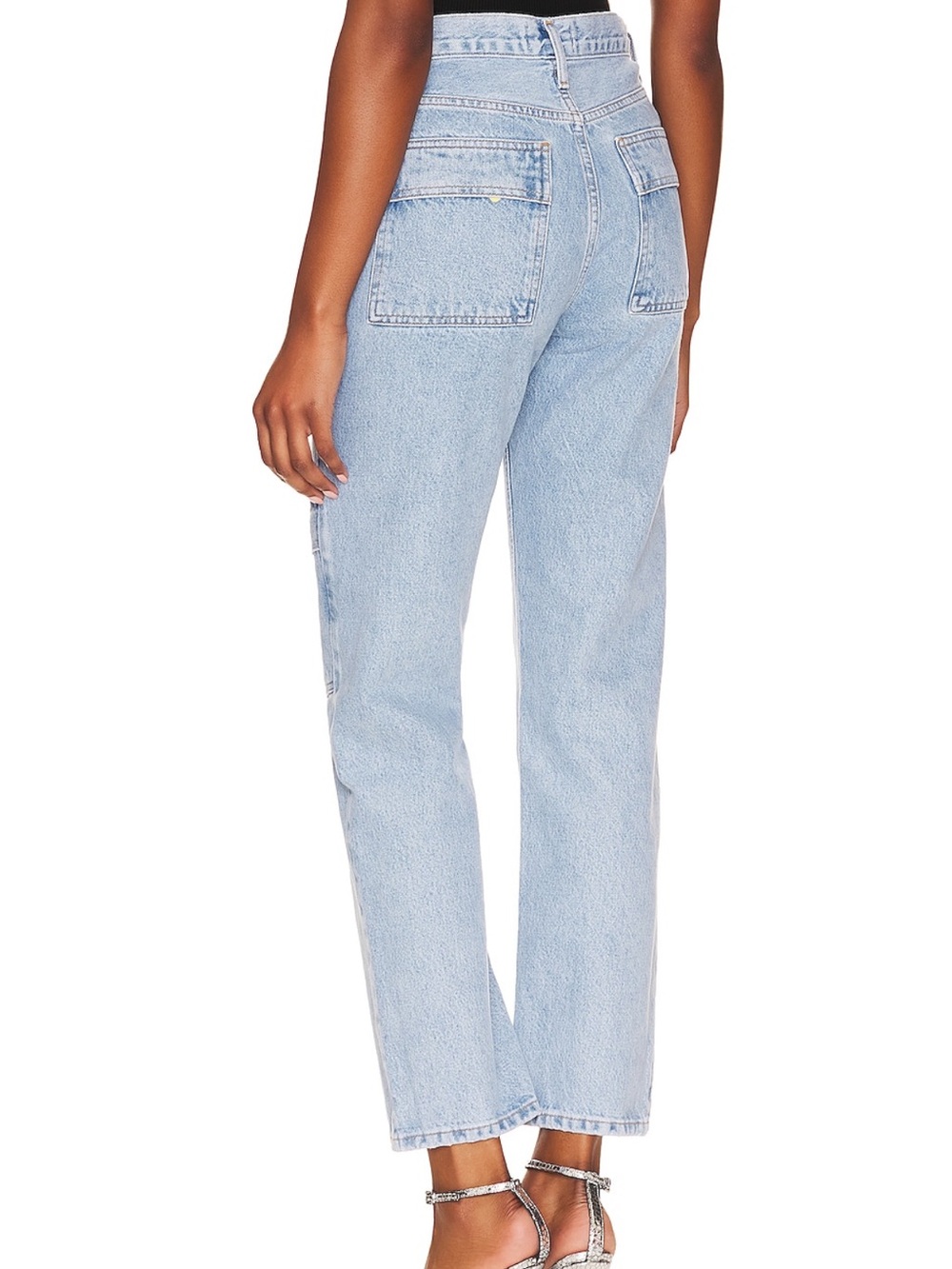 Agolde Straight Leg Cargo Jeans - Picture 3 of 5